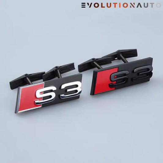 Audi S/RS Gloss Black Front Emblem