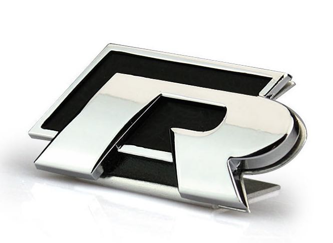 Volkswagen Golf MK7/7.5 R Metal Emblem Set