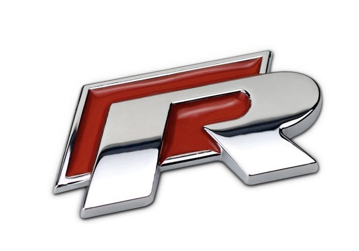 Volkswagen Golf MK7/7.5 R Metal Emblem Set