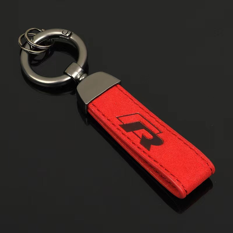 Alcantara Volkswagen Golf R Key Tag