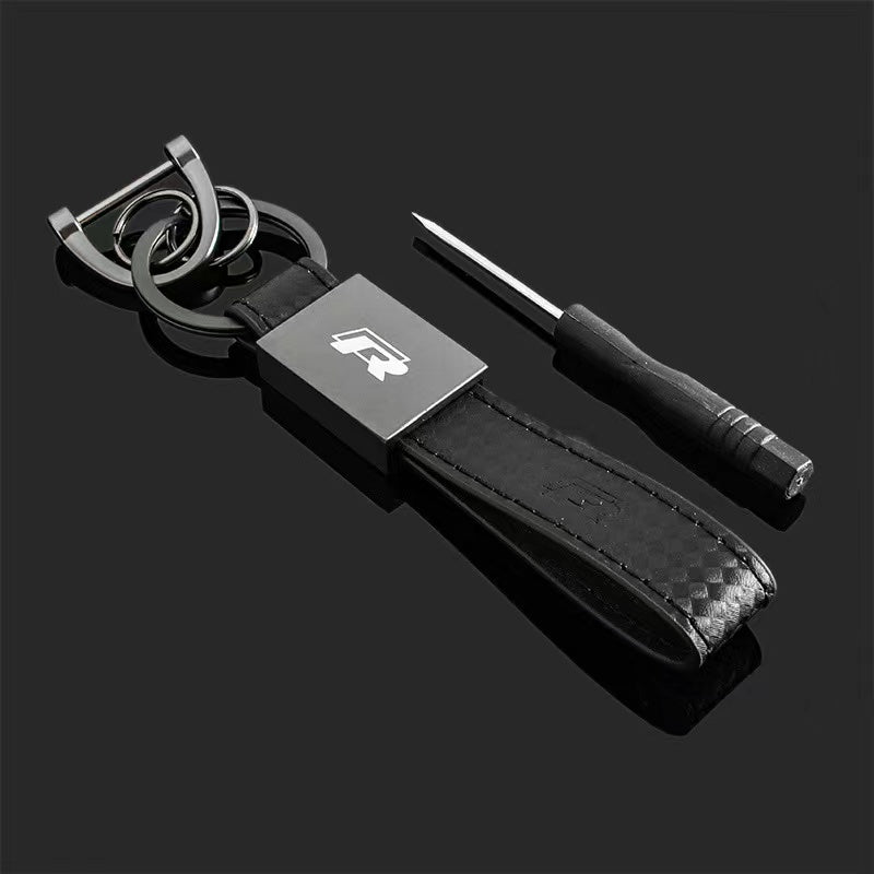 Vw Golf R Key R Logo Leather Volkswagen Golf R Key Tag – EVOLUTIONAUTO