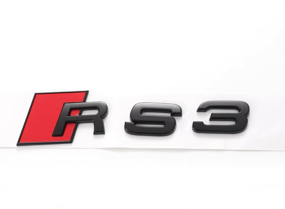 Audi S/RS Rear Emblem