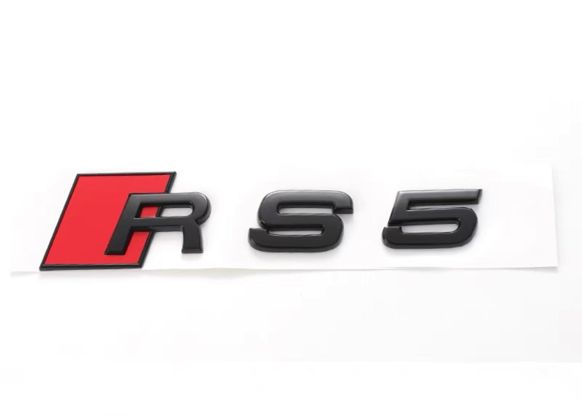 Audi S/RS Rear Emblem