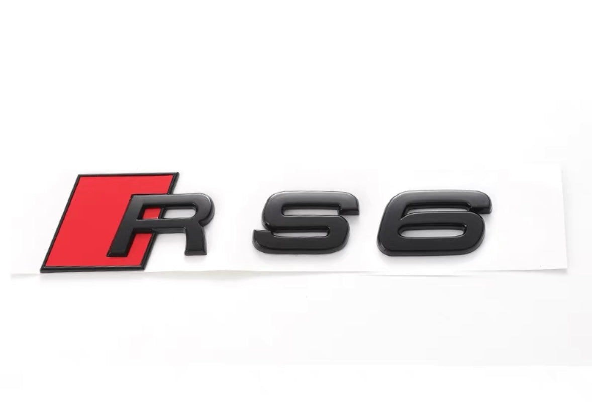 Audi S/RS Rear Emblem