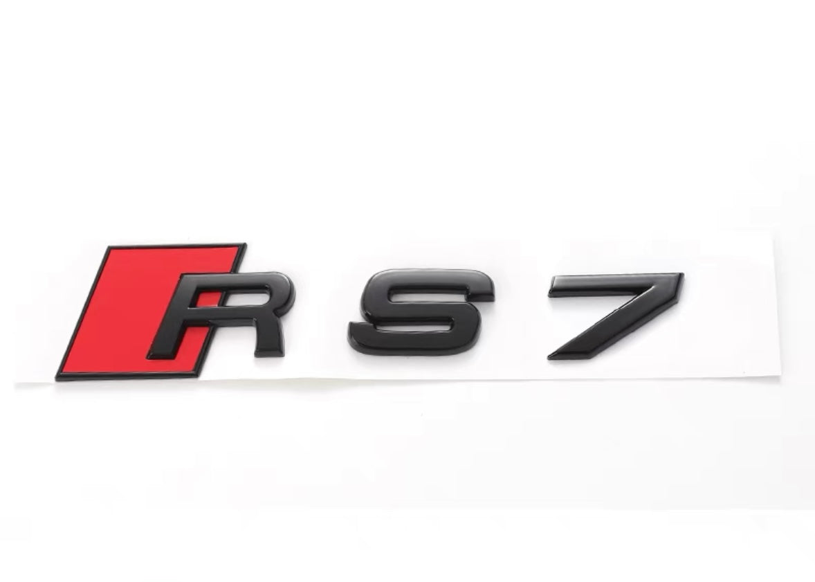 Audi S/RS Rear Emblem