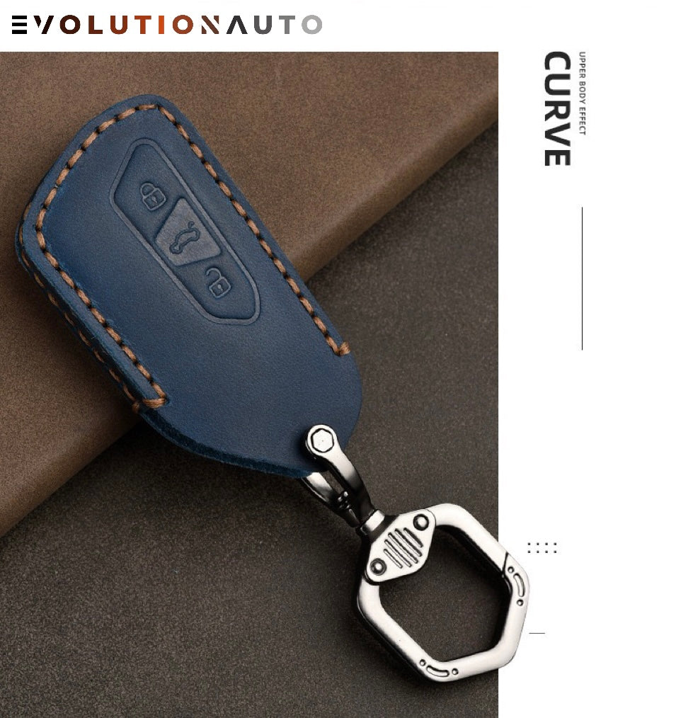 Smooth Leather Volkswagen Key Cover