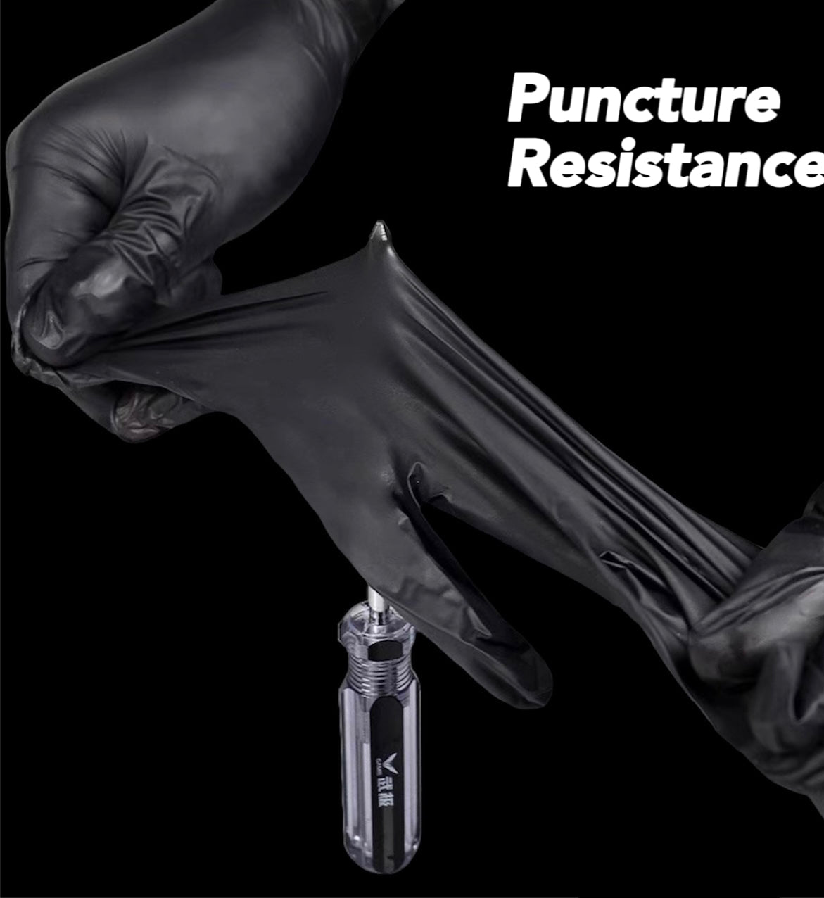 Powder Free Nitrile Gloves - Heavy Duty