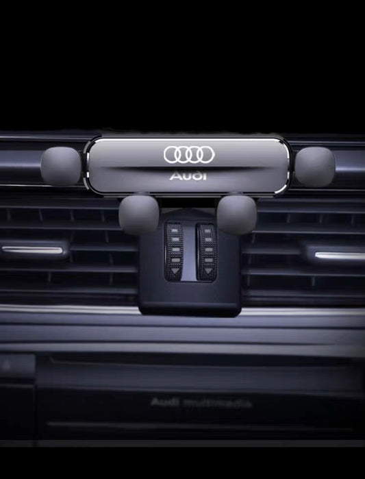 Audi Logo Air Vent Car Phone Holder