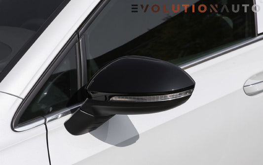 Volkswagen Golf MK 7/7.5 Mirror Cap with Clips - Gloss Black