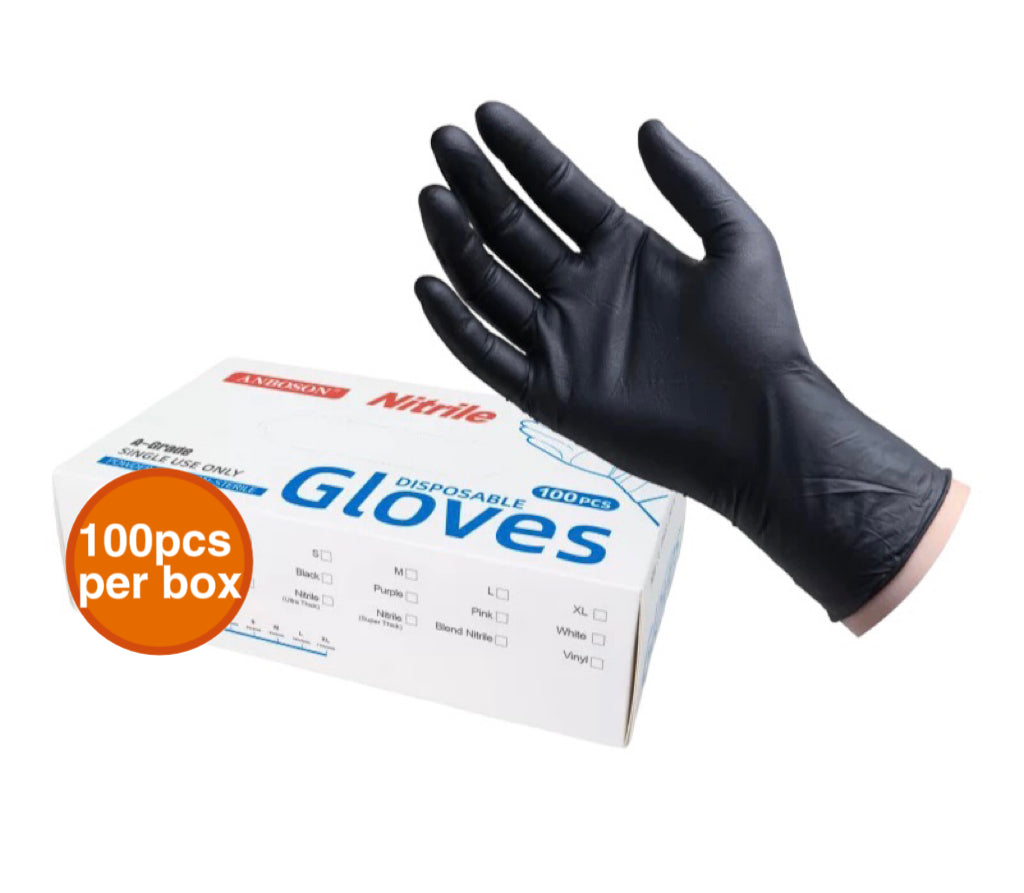 Powder Free Nitrile Gloves - Heavy Duty