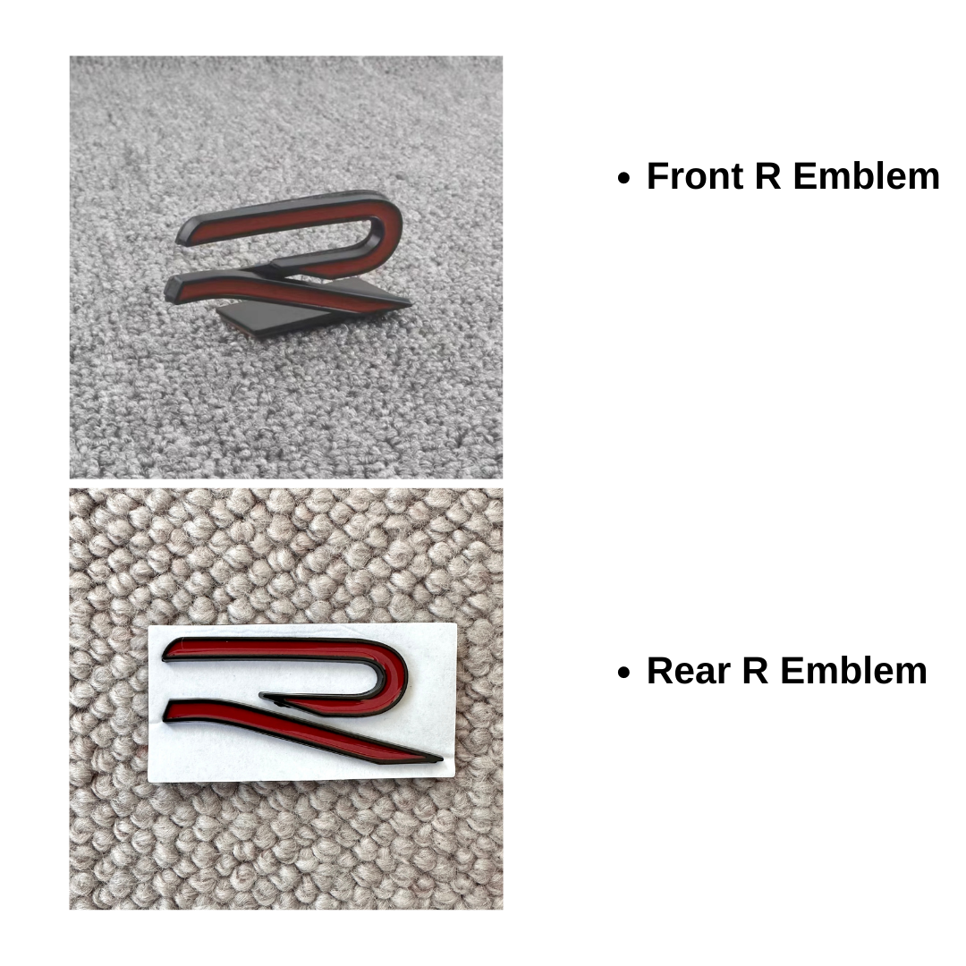 Volkswagen Golf MK8 R Emblem Set